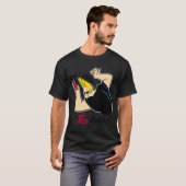 Johnny Bravo Comb Dont Touch The Hair T-shirt (Voorkant volledig)