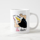 Johnny Bravo Comb - Raak het haar niet aan! Grote Koffiekop (Rechts)