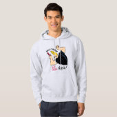 Johnny Bravo Comb - Raak het haar niet aan! Hoodie (Voorkant volledig)