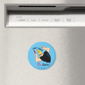 Johnny Bravo Comb - Raak het haar niet aan! Magneet (Insitu (Vaatwasser))