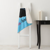 Johnny Bravo Comb - Raak het haar niet aan! Sherpa Deken (In situ)