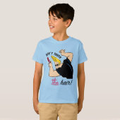 Johnny Bravo Comb - Raak het haar niet aan! T-shirt (Voorkant volledig)