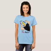 Johnny Bravo Comb - Raak het haar niet aan! T-shirt (Voorkant volledig)