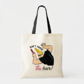 Johnny Bravo Comb - Raak het haar niet aan! Tote Bag (Voorkant)