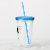 Johnny Bravo Combing Hair Acryl Drinkbeker (Links)