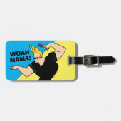 Johnny Bravo Combing Hair Bagagelabel (Voorkant horizontaal)