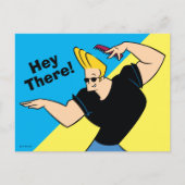 Johnny Bravo Combing Hair Briefkaart (Voorkant)