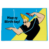 Johnny Bravo Combing Hair Groot Cadeauzakje (Voorkant)