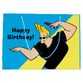 Johnny Bravo Combing Hair Groot Cadeauzakje (Achterkant)