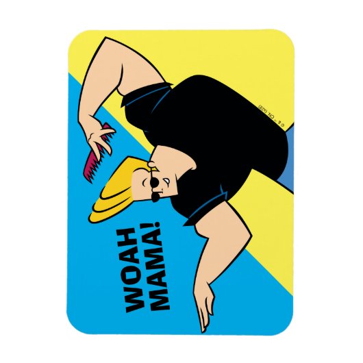 Johnny Bravo Combing Hair Magneet (Verticaal)