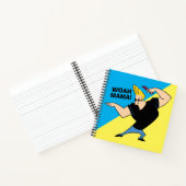 Johnny Bravo Combing Hair Notitieboek (Binnen)