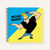 Johnny Bravo Combing Hair Notitieboek (Voorkant)