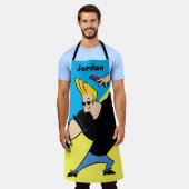 Johnny Bravo Combing Hair Schort (Gedragen)