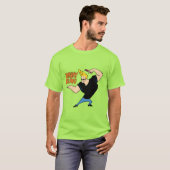 Johnny Bravo Combing Hair T-shirt (Voorkant volledig)