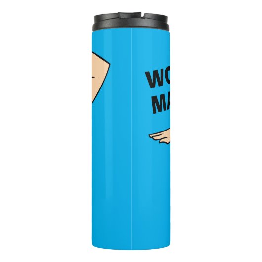 Johnny Bravo Combing Hair Thermosbeker (Achterkant)