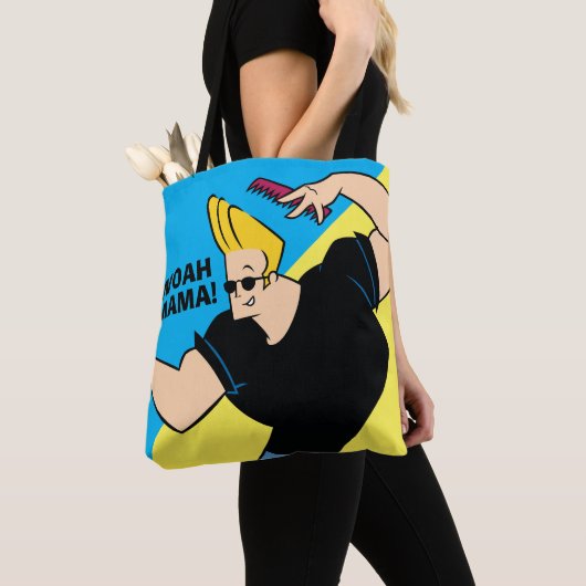 Johnny Bravo Combing Hair Tote Bag (Dichtbij)