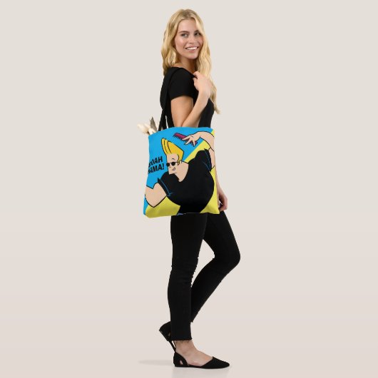Johnny Bravo Combing Hair Tote Bag (Op model)