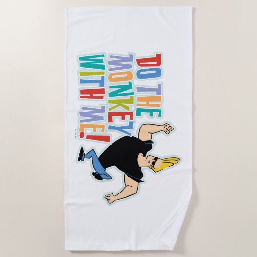 Johnny Bravo - Do The Monkey With Me. Strandlaken (Voorkant)