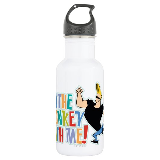 Johnny Bravo - Do The Monkey With Me! Waterfles (Voorkant)