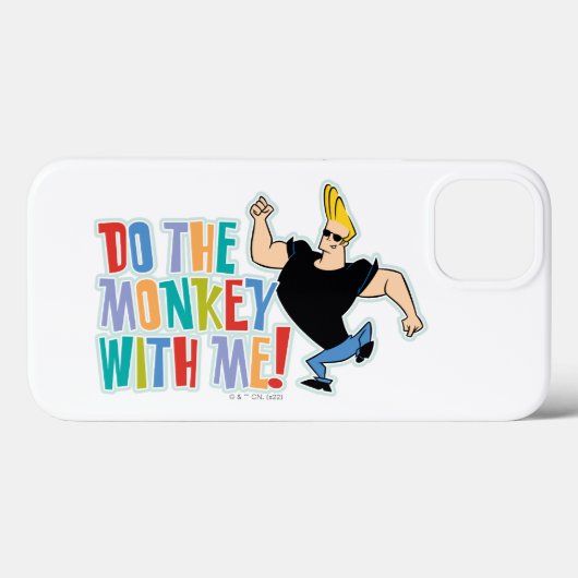 Johnny Bravo, doe de aap met me mee! Case-Mate iPhone Case (Achterkant (horizontaal))