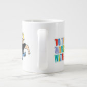 Johnny Bravo, doe de aap met me mee! Grote Koffiekop (Achterkant)