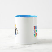 Johnny Bravo, doe de aap met me mee! Mok (Midden)