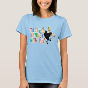 Johnny Bravo, doe de aap met me mee! T-shirt