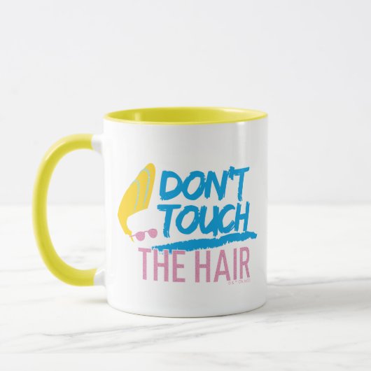 Johnny Bravo - Don't Touch The Hair Graphic Mok (Links)