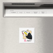 Johnny Bravo Don't Touch The Hair!  Magneet (Insitu (Vaatwasser))