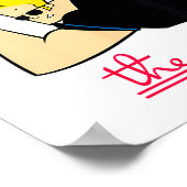 Johnny Bravo Don't Touch The Hair!  Poster (Hoek)