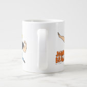 Johnny Bravo Flexing Grote Koffiekop (Achterkant)