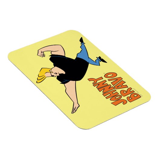Johnny Bravo Flexing Magneet (Rechterzijde)