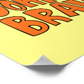 Johnny Bravo Flexing Poster (Hoek)