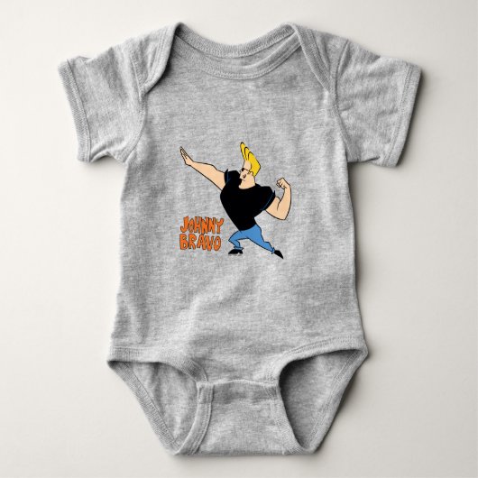 Johnny Bravo Flexing Romper (Voorkant)