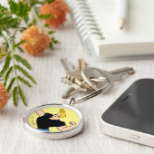 Johnny Bravo Flexing Sleutelhanger (Zijkant)