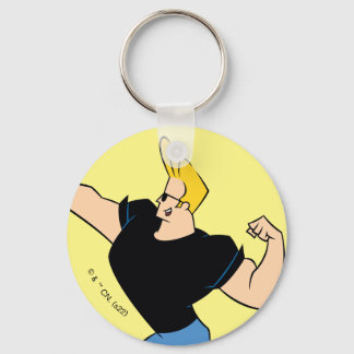 Johnny Bravo Flexing Sleutelhanger
