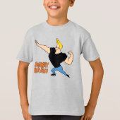 Johnny Bravo Flexing T-shirt (Voorkant)