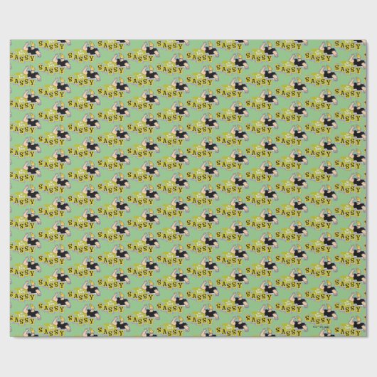 Johnny Bravo - Hey Daar Sassy Cadeaupapier (Vlak)