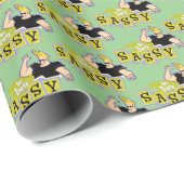 Johnny Bravo - Hey Daar Sassy Cadeaupapier (Rol Hoek)