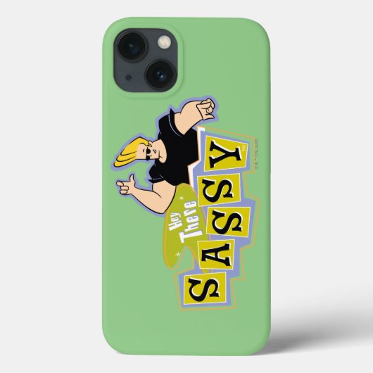 Johnny Bravo - Hey Daar Sassy Case-Mate iPhone Case (Achterkant)
