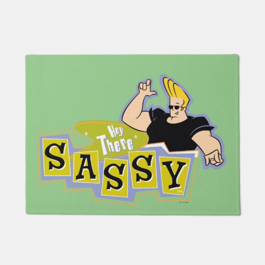 Johnny Bravo - Hey Daar Sassy Deurmat (Voorkant)