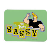 Johnny Bravo - Hey Daar Sassy Magneet (Horizontaal)