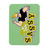 Johnny Bravo - Hey Daar Sassy Magneet (Verticaal)