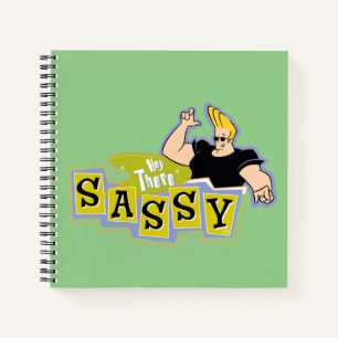 Johnny Bravo - Hey Daar Sassy Notitieboek