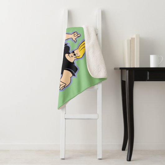 Johnny Bravo - Hey Daar Sassy Sherpa Deken (In situ)