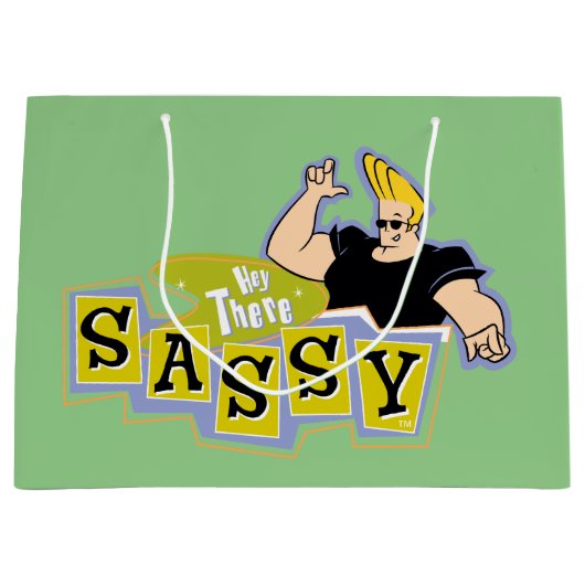Johnny Bravo - Hey There Sassy Groot Cadeauzakje (Voorkant)