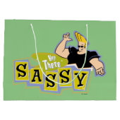 Johnny Bravo - Hey There Sassy Groot Cadeauzakje (Achterkant)