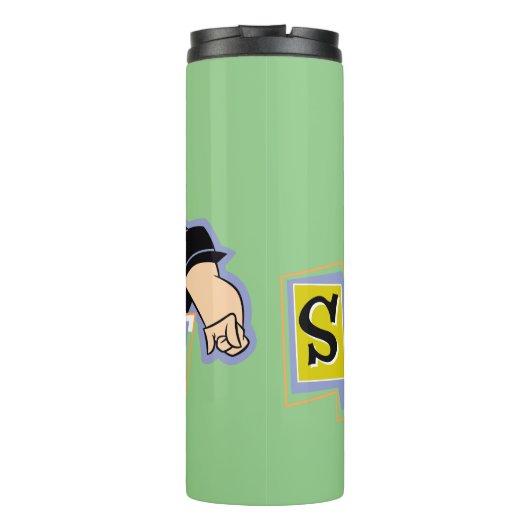 Johnny Bravo - Hey There Sassy Thermosbeker (Achterkant)