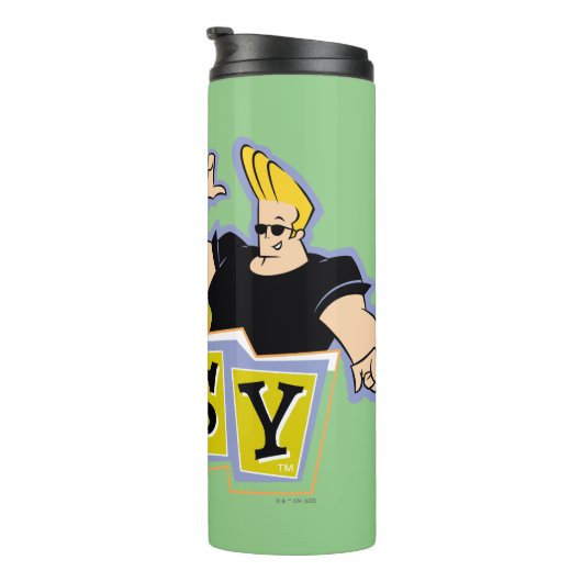 Johnny Bravo - Hey There Sassy Thermosbeker (Geroteerd rechts)