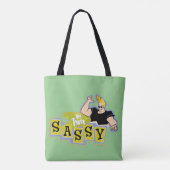 Johnny Bravo - Hey There Sassy Tote Bag (Achterkant)